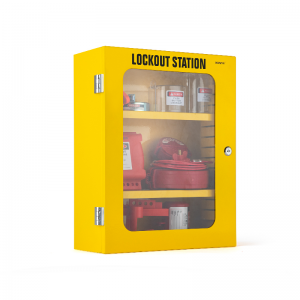 Safety Lockout Group Station Loto Box برای مدیریت ذخیره سازی قفل صنعتی