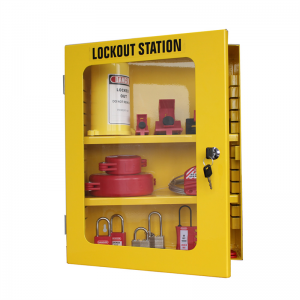 Stacja Safety Lockout Group Loto Box do zarządzania przechowywaniem blokad przemysłowych