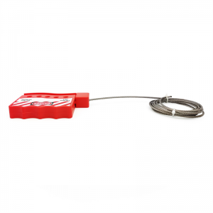 Palekana Padlock Cable Lockout Red Qvand M-L08 Valve Lockout