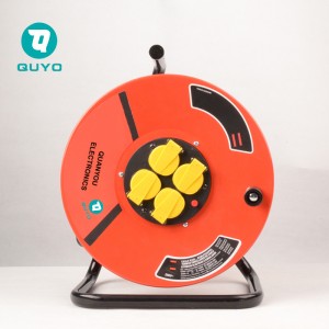 China OEM Socket Cable Reel Manufacturers –  Mobile Retractable Cable Reel Retractable  SK-DXW09 Series Cable Reel – Quanyou Electric