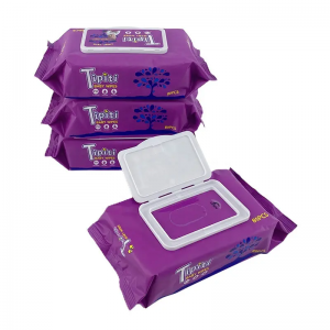 Slàn-reic 80 pcs uisge wipes cuidhteasach Ultra Soft Nonwoven Baby Wet Wipes