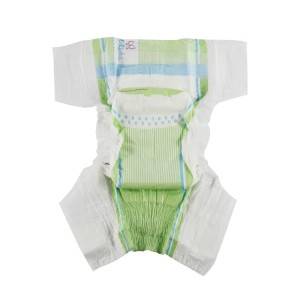 ECO BOOM Wholesale Bamboo biodegradable Disposable cute Infant Baby Diapers for sensitive skin