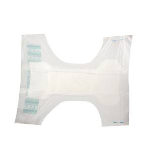Breathable Comfort Ultra Thin Pe Film Hospital Sample Pack Disposable Adult Diaper Chinese Supplier