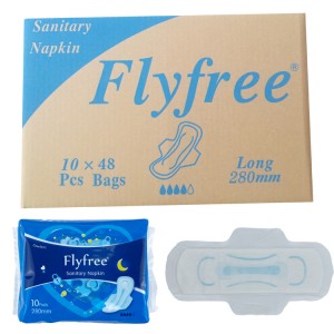 Disposable Private Label Wholesale Breathable Cotton High Absorbent Sanitary Pads Mo Tamaitai