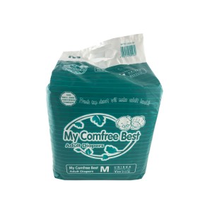 Best Selling Wholesale High Quality OEM Hospital Ultra Thick Cotton Disposable Printed Adult Diapers