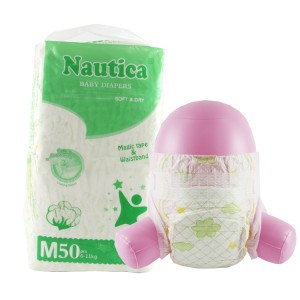 Factory Bulk High Quality Disposable Soft Cotton Super Absorbent Wholesale Baby Diaper Nappies
