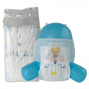Υψηλής απορρόφησης εξαιρετικά λεπτή μίας χρήσης Πουλάροντας επάνω Baby Diapers Distributor Hot Sell Baby Products Μίας χρήσης Βρεφικές πάνες Παντελόνια