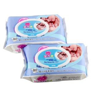 Wipes Baby High Quality Alcohol Free 50pcs Per Pack Cleaning Wet Wipes Unscented For Baby And Adults