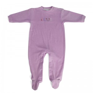 מכירה ישירה של בגדי תינוקות במפעל סרבל תינוק איכותי לתינוק עם רגליים 3