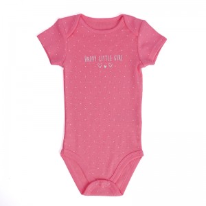 Фабрика за бебешка облека Директна продажба Квалитетен комбинезон за доенчиња Бебешко тело со кратки ракави 2