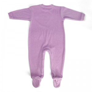 Babyklær Fabrikkdirektesalg Kvalitet Spedbarn Jumpsuit Baby Rulle med føtter 3