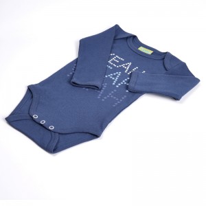 Фабрика одеће за бебе Директна продаја Квалитетни комбинезон за бебе Боди са дугим рукавима 4