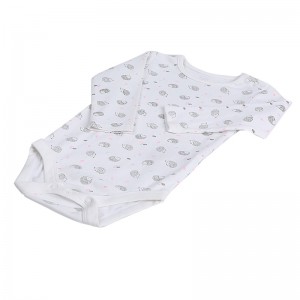 Tuta da neonato di qualità per la vendita diretta in fabbrica di vestiti per neonati con maniche lunghe 7