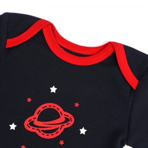 Babykläder från fabriken direktförsäljning Kvalitet spädbarn Jumpsuit Babykropp med lång ärm 6