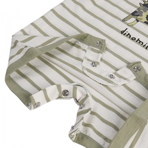 Babykleanfabryk Direkte ferkeap Kwaliteit Infant Jumpsuit Baby Romper Shorty 2
