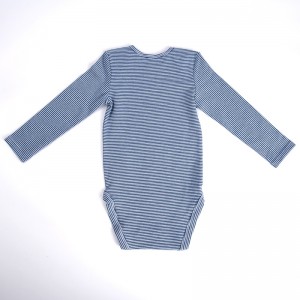 מכירה ישירה של בגדי תינוקות במפעל באיכות סרבל תינוקות גוף עם שרוול ארוך 2