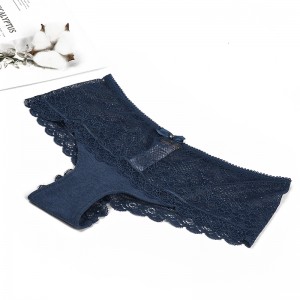 High Quality Oem Knitted Women Underwear Micro Fiber Ladies Breifs Lace 4