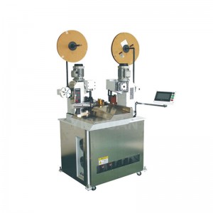 BX-350 Automatic Wire Cutting stripping and terminal crimping machine