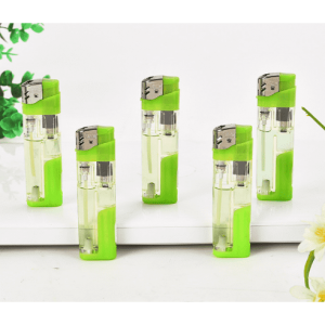 Fuda Διαφανής Πλαστικός Αναπτήρας Ανοιχτής Φλόγας Κατασκευαστής Χονδρική Μικροί και φορητοί ηλεκτρονικοί αναπτήρες μιας χρήσης με φωτισμό