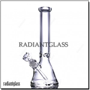 Glass Beaker Base Ice Bong 9mm |14 ኢንች