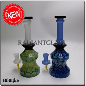 Novelty Bong Cheap Cixare Rasterast Glass Water Pipe Herbs Hookah Tobacco Shisha Dab Rig Wholesaler