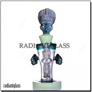 Vodná fajka zo série 11 palcov Glass Bong Egypt Novelty Water Pipe