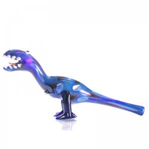 3D dinozaurų rankinis vamzdis, stiklinis naujovės vamzdis