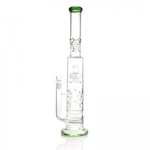 20″ Water Pipe Glass Bong Honeycomb Matrix Perc