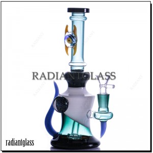 Narghilè in vetro Bong a tre colori con ciotole da 14 mm pipa ad acqua 2022 i più recenti dab rig accessori per il fumo di tabacco