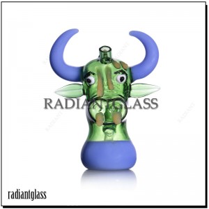Cow Head Dab Rig Novelty Glass Mini Bong