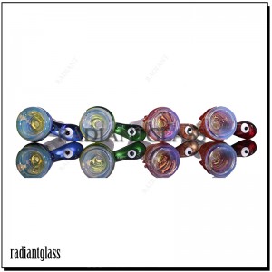 Glass Octopus Bowl අතින් සාදන ලද Glass Slide Slider ඔසු බඳුන් 14mm / 18mm