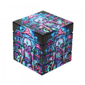 Herb Grinder Magic Cube Тамхины хогийн ургамал бутлуурын утааны хэрэгслүүд