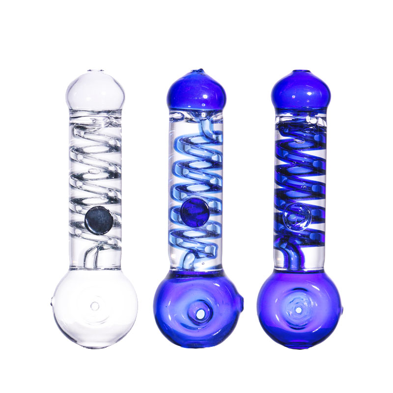 5,5 Inches Freezable Glycerin Hand Glass Pipes