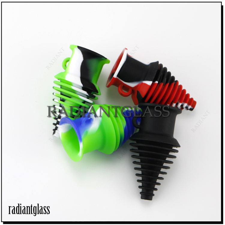 Silicone Smoking Pipes Colorful Food Grade Silicone Factory Price