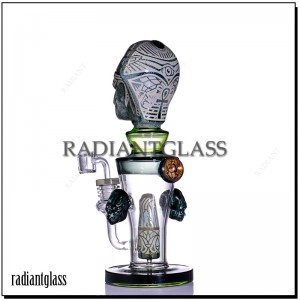 9.5 inch Glass Novelty Bong Egypt mndandanda wa Water Pipe Hookah
