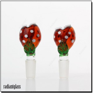 2,3 tommer glasskål stor mund menneskespiser blomsterled 14 mm eller 18 mm hæsblæsende bong Nyt design 14 mm 18 mm hanskåle til rygebong multifarvet
