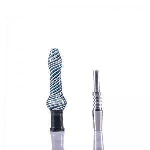 I-Wig Wag Nectar Collector ene-10mm Titanium Nails Multicolor