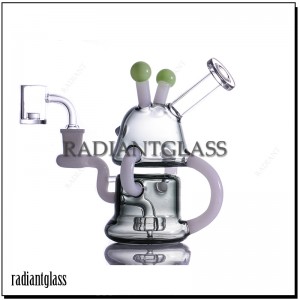 አዲስነት Dab Rig Glass የውሃ ቧንቧ ሺሻ ቦንግ