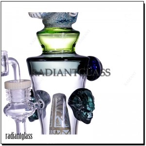 9.5 Inch Glass Novelty Bong Egypt andiany Water Pipe Hookah