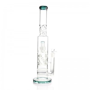 20 ″ Water Pipe Glass Bong Honeycomb Matrix Perc