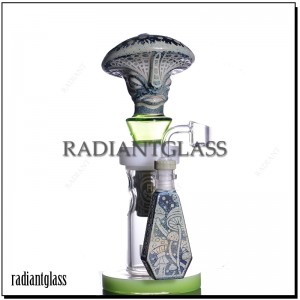 10.6 inch Glass Novelty Bong Egypt mndandanda wa Hookah Wamadzi Olemera Paipi