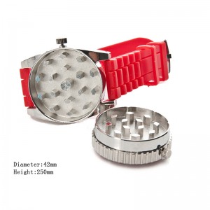 Commercial Manufacturerprops Herb Watch Grinder Oanpaste Logo Metal Sink Alloy Grinding Machine