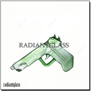 Engros Rygning Gun Glas Bubbler