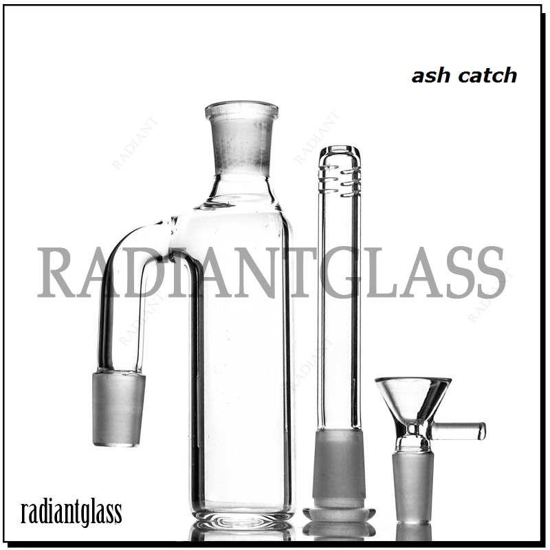 Kit with Downstem and Bowl Ash Catcher Smoking Accessories for Water Pipe