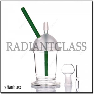 Starbucks Cup Design Glas Water Bong Pipe