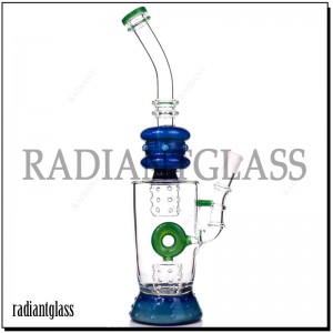 Whistle Sugar Double Cage Perc Bông nặng 14,8 inch