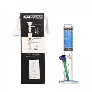 Bag-ong Glass Hookah Pipe Heat-Resistant Glass Hookah Smoking Pipe Multi-Color Glass Hookah
