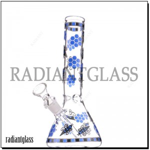 8.7 ” Glass Heavy Bong Beaker Water Pipe