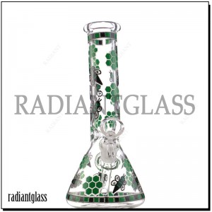 8.7 ” Glass Heavy Bong Beaker Water Pipe