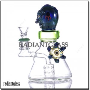 Ghost Face Bong Monsterstijl Dab Rig